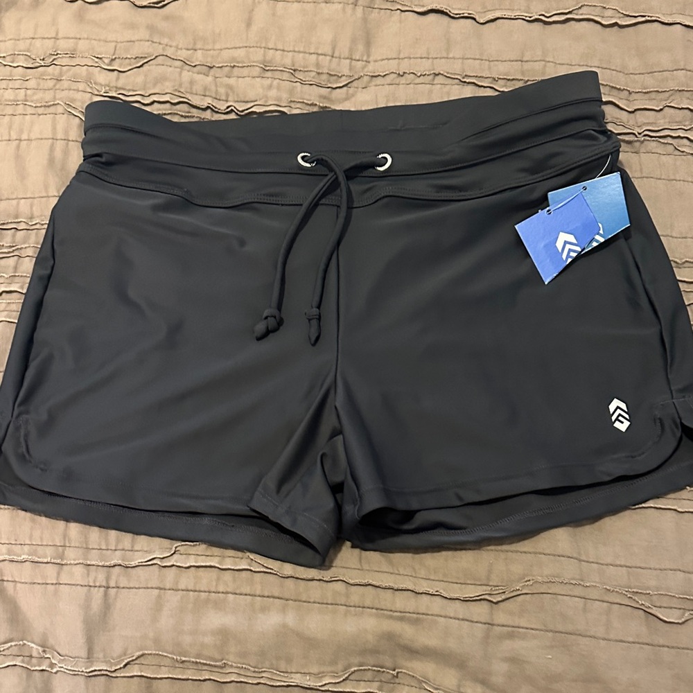 Free Country Grey Women's Athletic Shorts